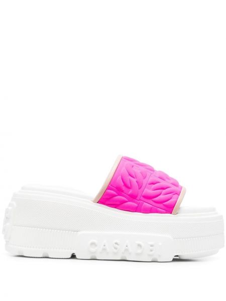 Kile plattform flip-flops Casadei rosa