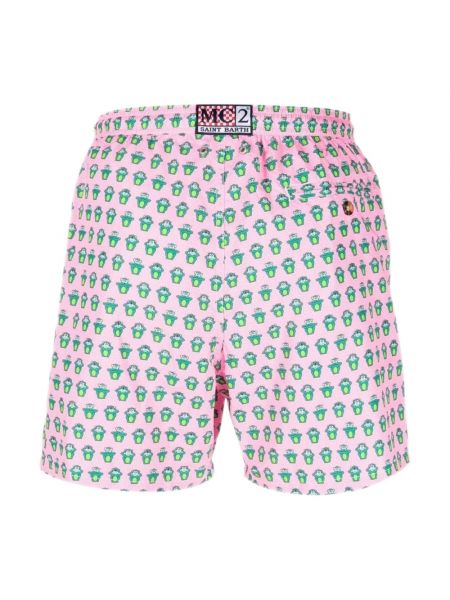 Pantalones cortos Mc2 Saint Barth rosa