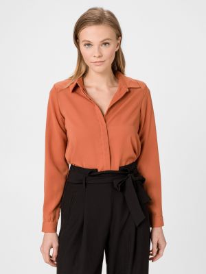 Košeľa Vero Moda oranžová