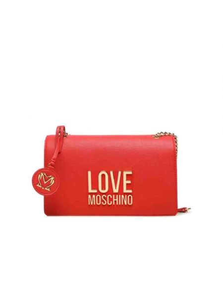 Umhängetasche mit taschen Love Moschino rot