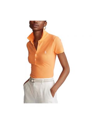 Poloshirt mit kurzen ärmeln Ralph Lauren orange