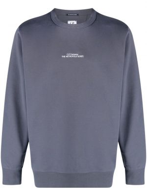 Siuvinėtas fliso džemperis C.p. Company pilka