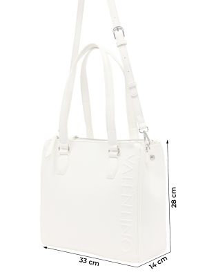 Nákupná taška Valentino biela