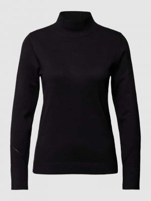 Dzianinowy sweter ze stójką S.oliver Black Label czarny