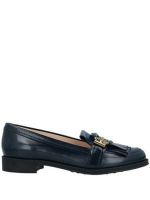 Azules loafers para mujer