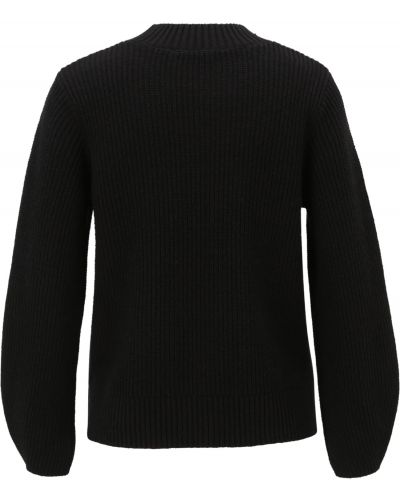Пуловер Selected Femme Petite черно