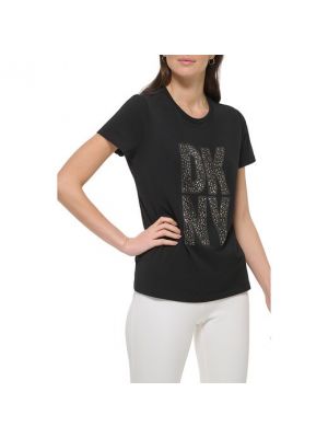 Camiseta manga corta Dkny negro