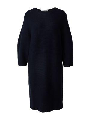 Kašmyro džinsinė suknelė Pure Cashmere Nyc mėlyna
