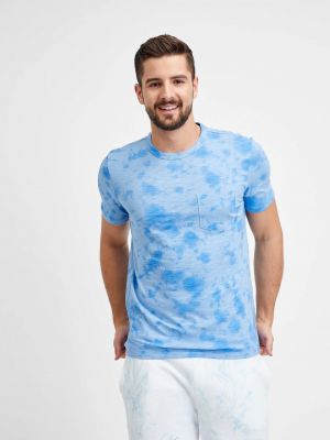 Batikované tričko Gap modré