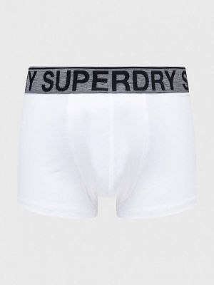 Boxerky Superdry bílé