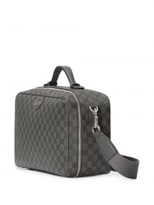 Cestovní taška Gucci šedá