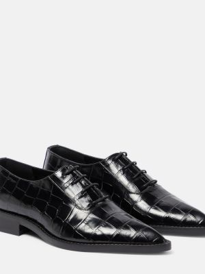Pantofi derby din piele Victoria Beckham negru