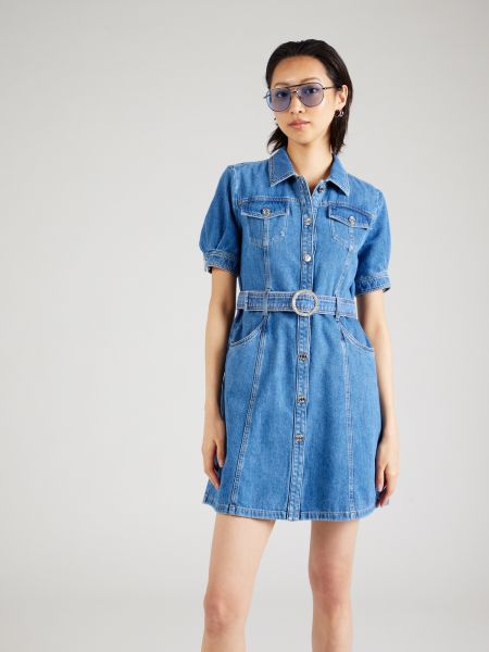 Košeľové šaty Liu Jo modrá