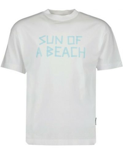 T-shirt Palm Angels, biały