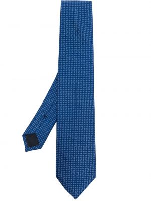 Cravatta a fiori D4.0 blu