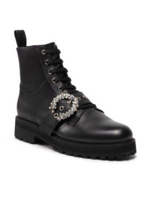 Členkové topánky Eva Longoria - čierna