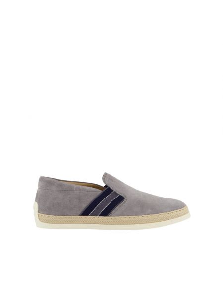 Loafers Tod's szare