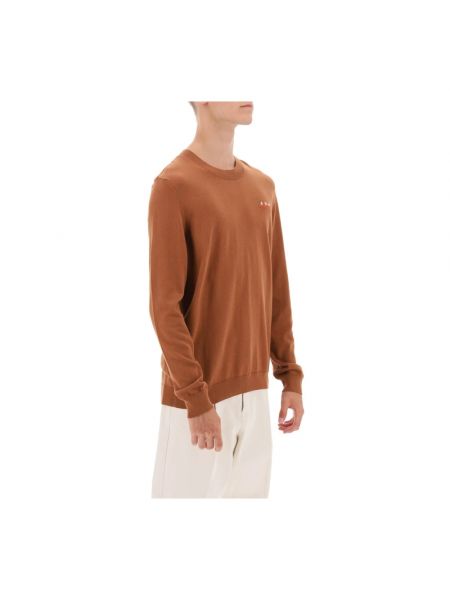 Suéter de punto A.p.c. marrón