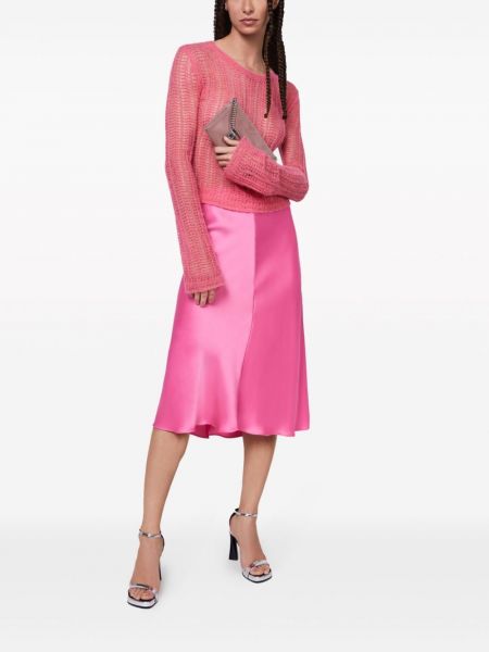 Długi sweter Stella Mccartney różowy