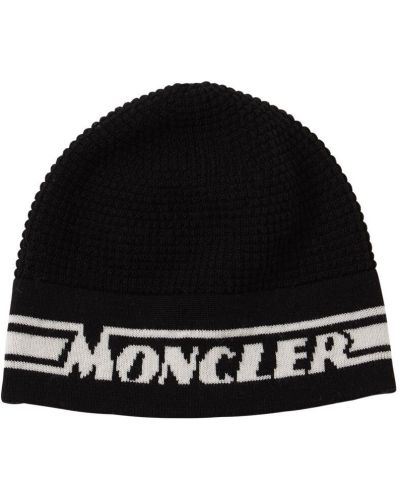 Шерстяная шапка бини Moncler