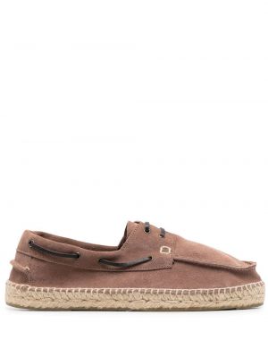 Snörning espadrillos Manebi brun