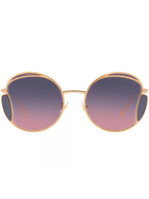 Gafas de sol de oro rosa Miu Miu
