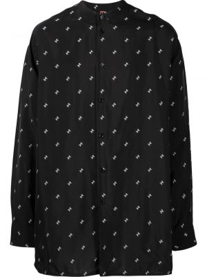 Camicia con fiocco Oamc nero