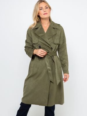 Trenčkot Camaieu - khaki