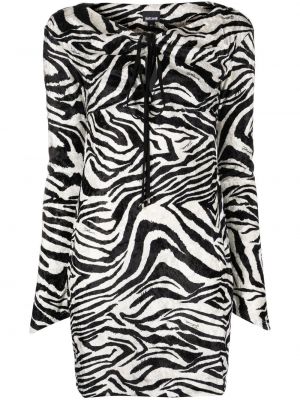Kleid mit print mit zebra-muster Just Cavalli