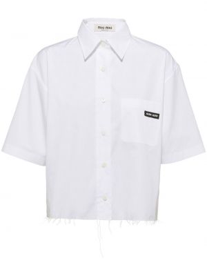 Риза Miu Miu бяло