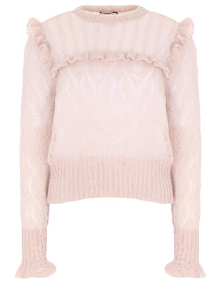 Мохеровый свитер Shatu розовый