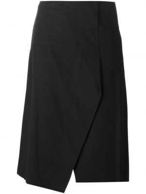 Асимметричная юбка на запах Marc By Marc Jacobs, черная