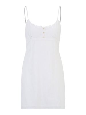 Bavlnené košeľové šaty Cotton On Petite biela