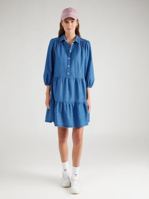 Robe chemise Gap bleu