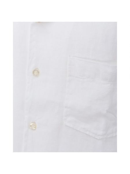 Camisa de lino Roy Roger's blanco