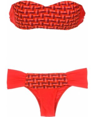 Bikini pleciony Amir Slama czerwony
