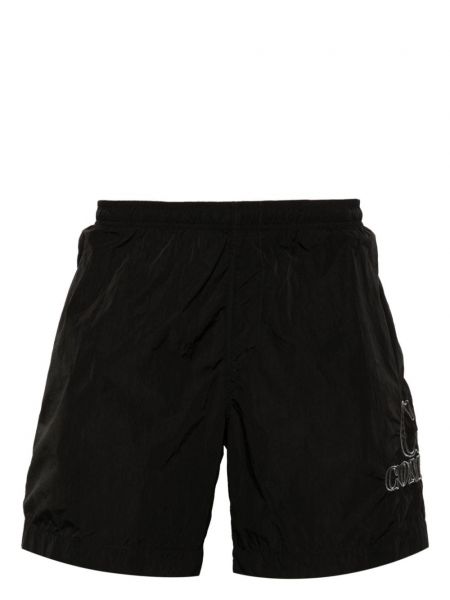 Shorts mit stickerei C.p. Company schwarz