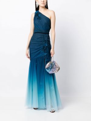 Vakarinė suknelė Marchesa Notte mėlyna