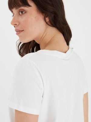T-shirt Fransa blanc