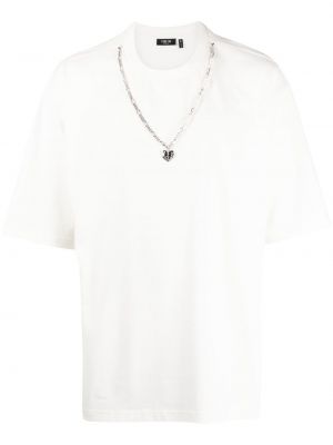 Bavlnené tričko Five Cm biela