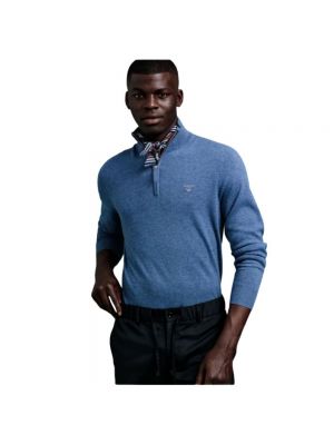 Sweter Gant niebieski