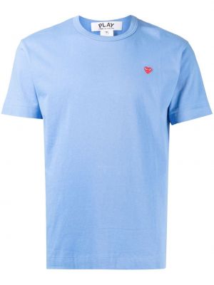 T-shirt Comme Des Garçons Play blu