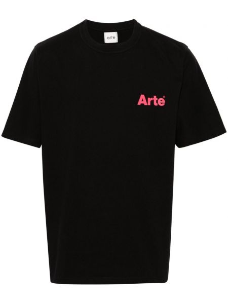 Βαμβακερή μπλούζα με μοτίβο καρδιά Arte