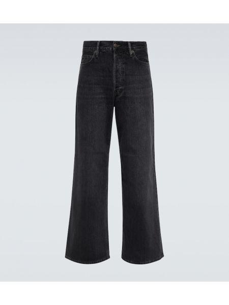 Lav midje straight jeans Acne Studios svart