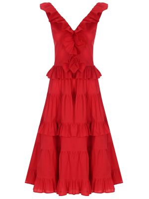 Платье Raluca красное