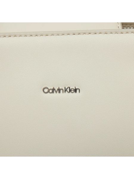Shopperka z nubuku Calvin Klein