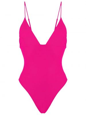 Badeanzug mit v-ausschnitt Osklen pink
