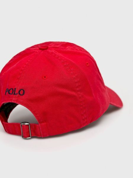Czapka z daszkiem Polo Ralph Lauren czerwona