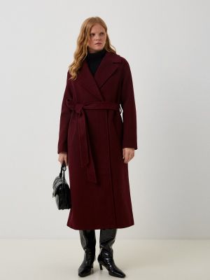 Бордовое пальто Chic De Femme