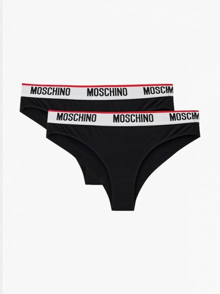 Трусы Moschino Underwear черные